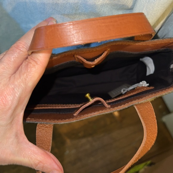 Madewell zebra calf hair small crossbody - Picture 8 of 16